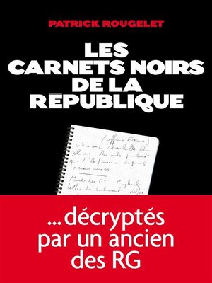 cover image of Les Carnets noirs de la République